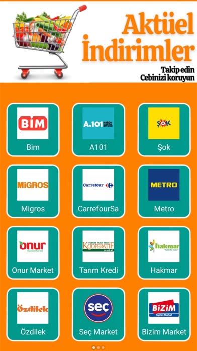 Aktüel İndirimler Bim A101 Şok Screenshot