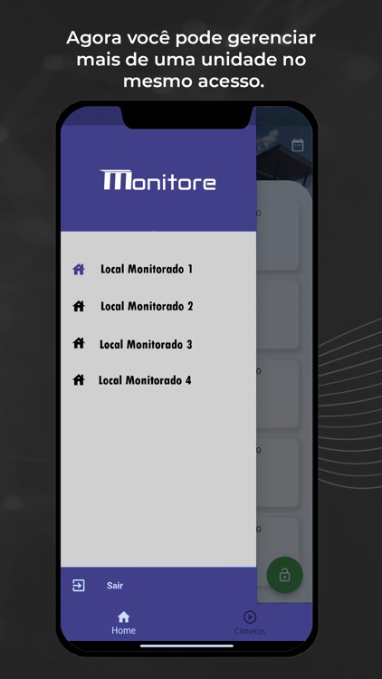 Aplicativo do alarme