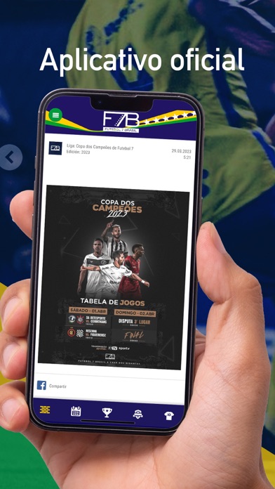 Futebol 7 Brasil Screenshot