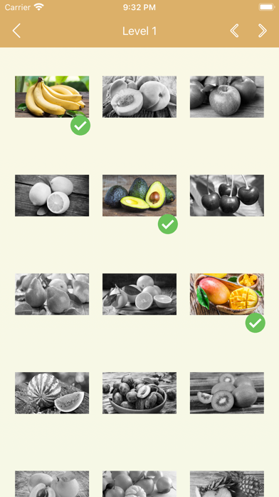 Fruits, Vegetables, Nuts: Quiz Screenshot