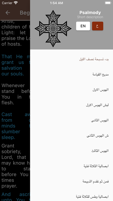 One Coptic Library Screenshot