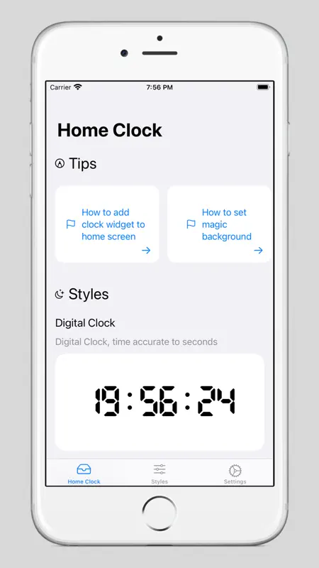 HomeClock - Clock Widgets screenshot 5 of 6