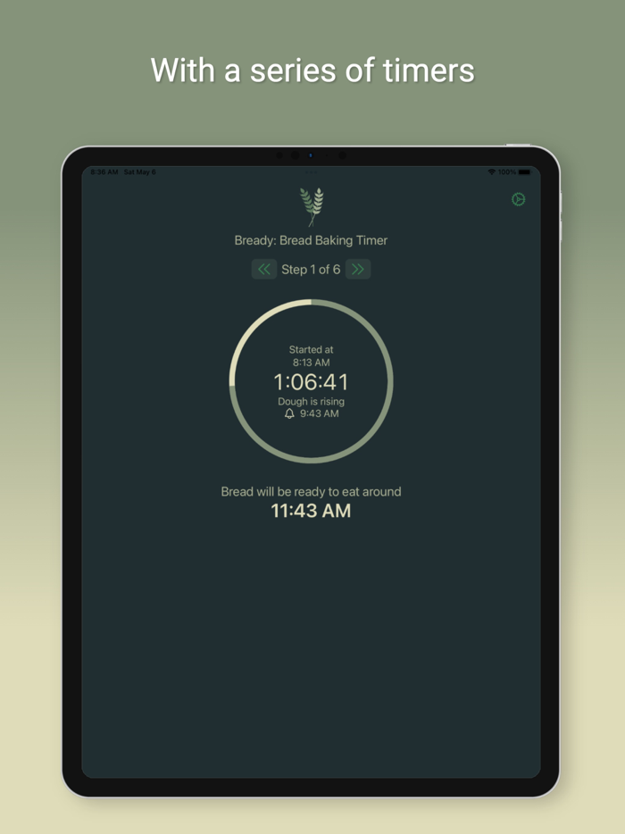 Bready Bread Baking Timer