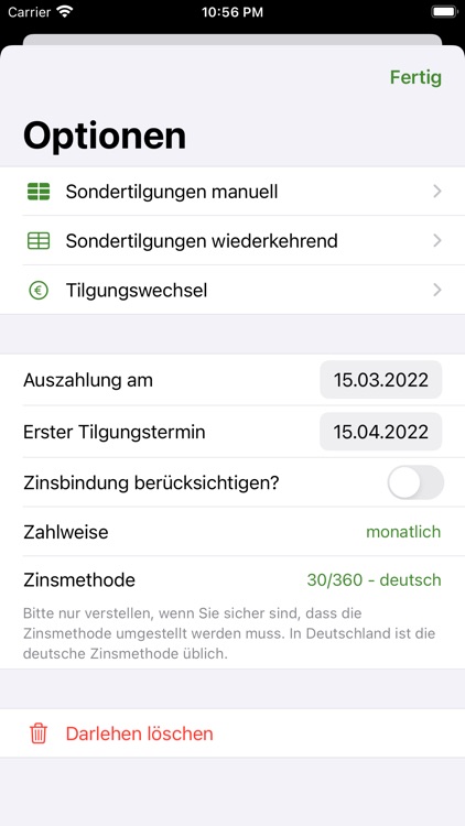 Baudarlehen-Rechner screenshot-4