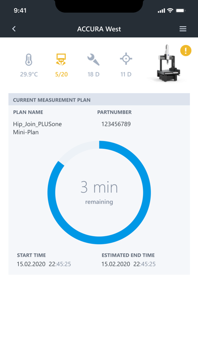 ZEISS Smart Services Dashboard Screenshot