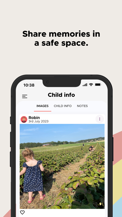 Co-parenting screenshot