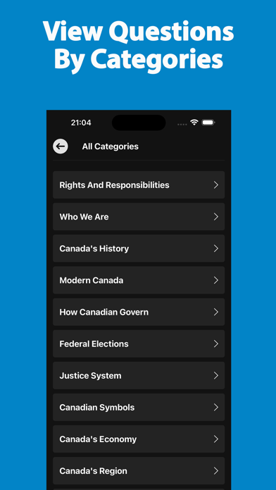 Canadian Citizenship Test:2025 Screenshot
