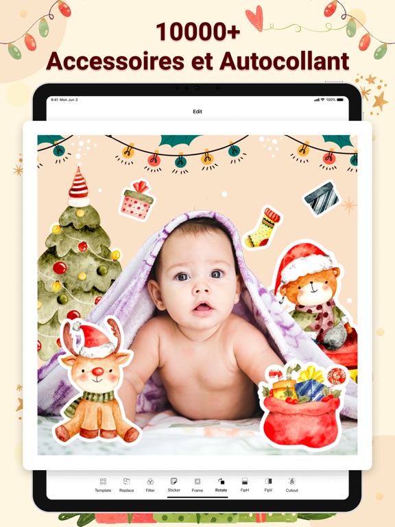 Screenshot #4 pour Baby Pic Art - Photo Editor