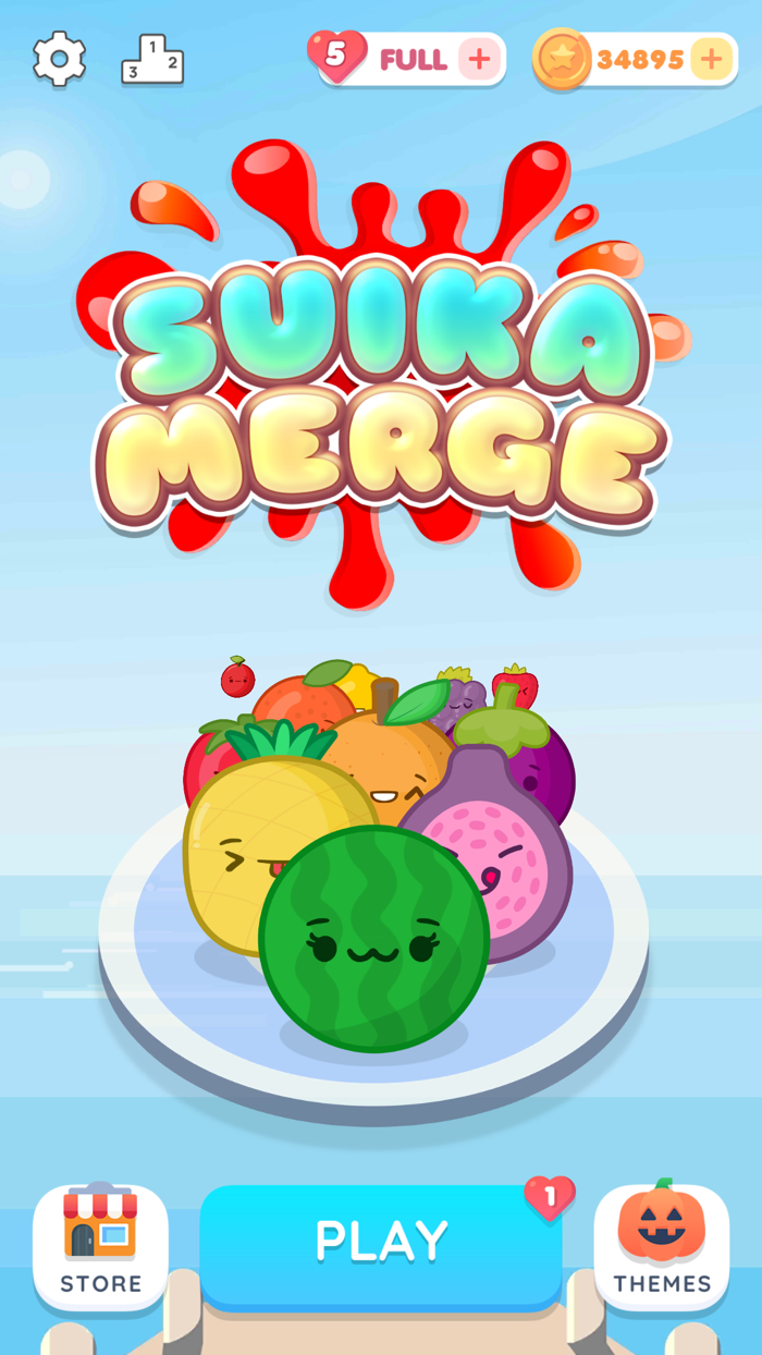 Suika Merge - Make Watermelon