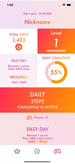Game screenshot Daily Steps Challenge apk