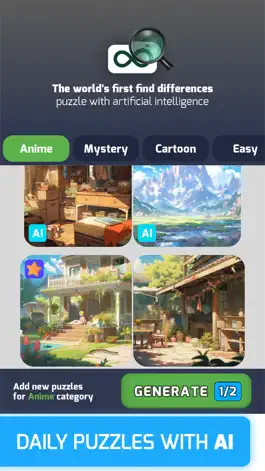 Game screenshot Find Differences AI! Spot Them mod apk