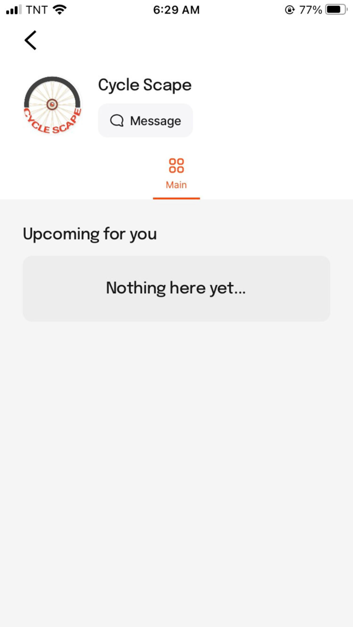 Cycle Scape App