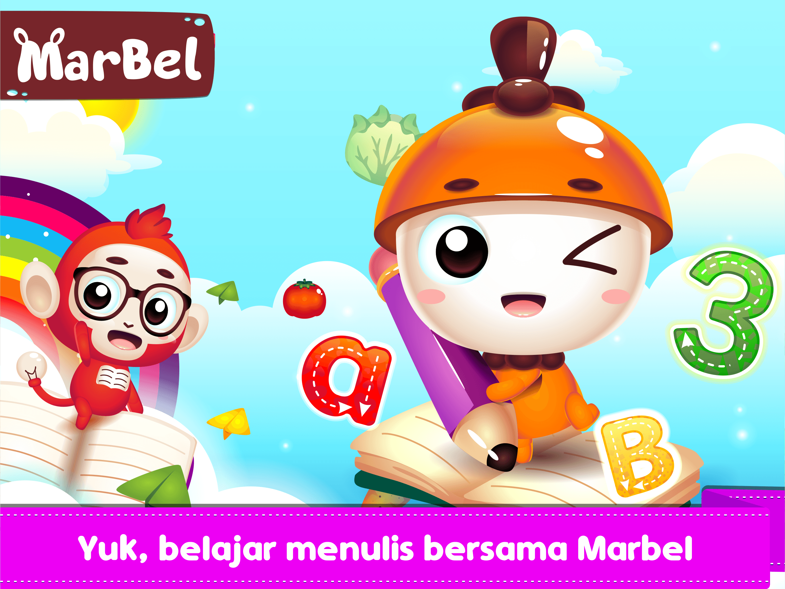 Marbel : Belajar Menulis