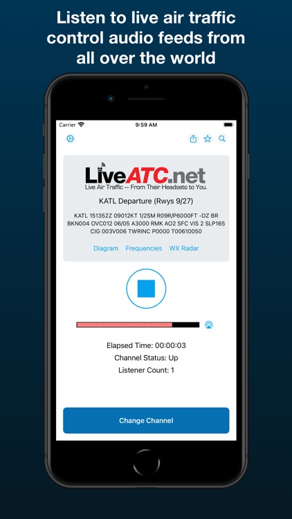 LiveATC Air Radio screenshot-0