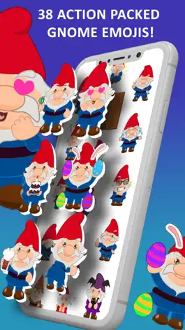 Game screenshot Hysterical Happy Gnome Emojis hack