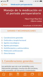 medicina consultiva iphone capturas de pantalla 3