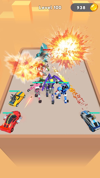Merge Robot Master: Car Games