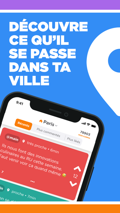 Screenshot #3 pour Jodel: Communauté hyperlocale