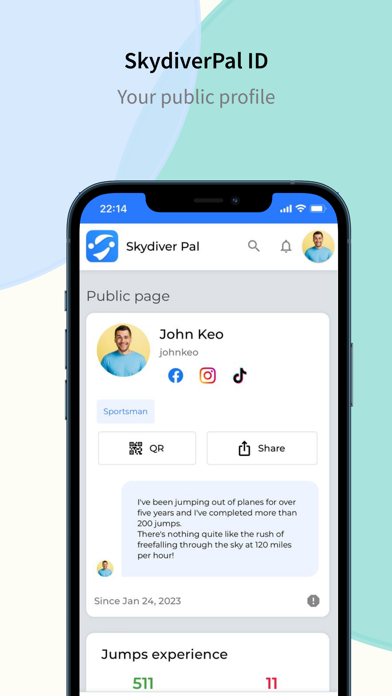 Skydiver Pal Screenshot