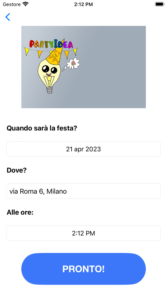 #7. PartyIdea (iOS) 由: ISTITUTI EDMONDO DE AMICIS SRL
