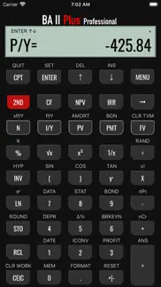 ba ii plus - professional iphone screenshot 4