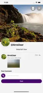 Arro Social App screenshot #3 for iPhone