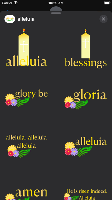 alleluia Screenshot