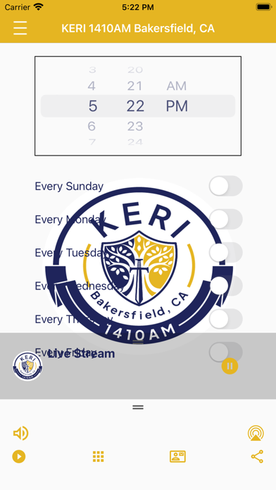 KERI AM 1410 Radio Screenshot