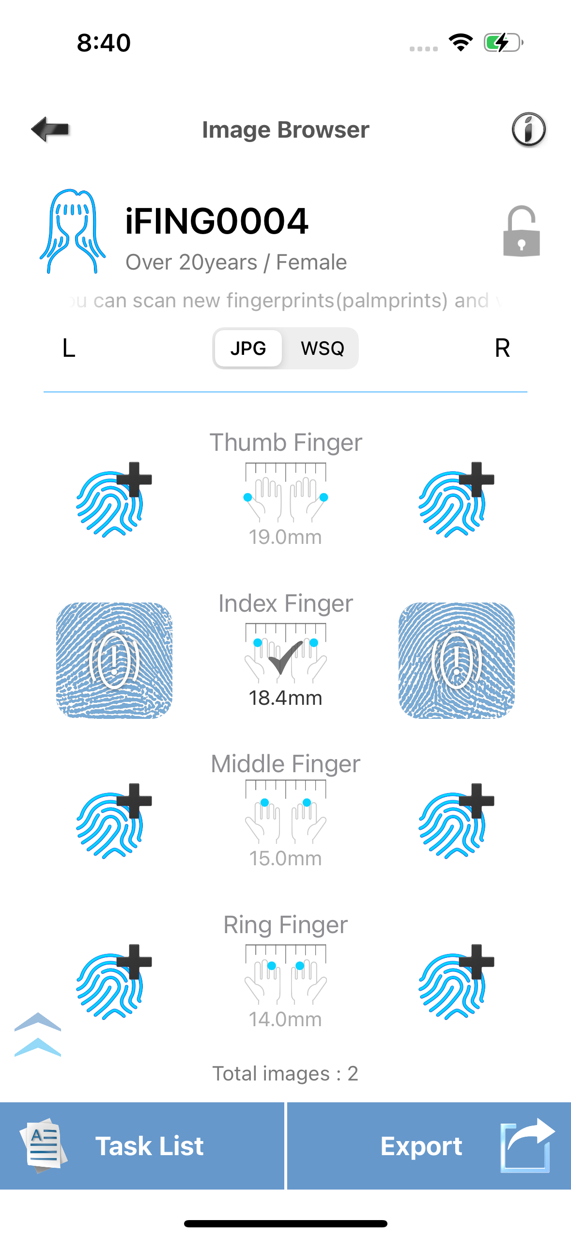 iFING Scanner