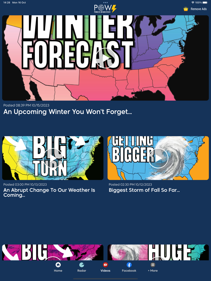 POW Ponder on Weather