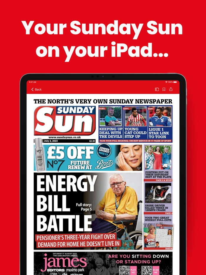 Sunday Sun Newspaper