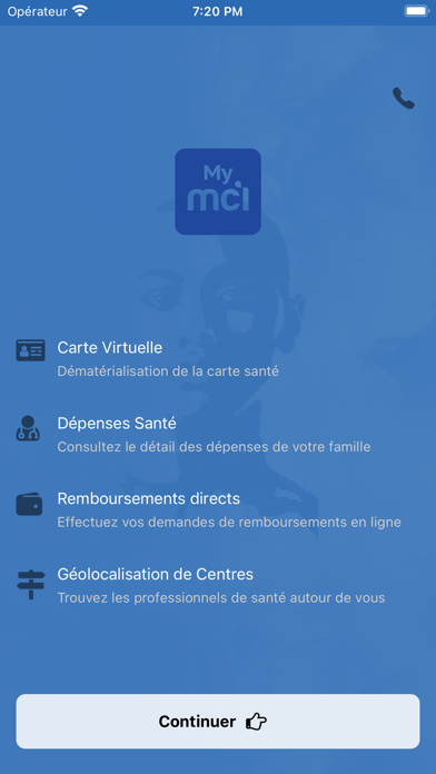 My MCI 2.0 Screenshot