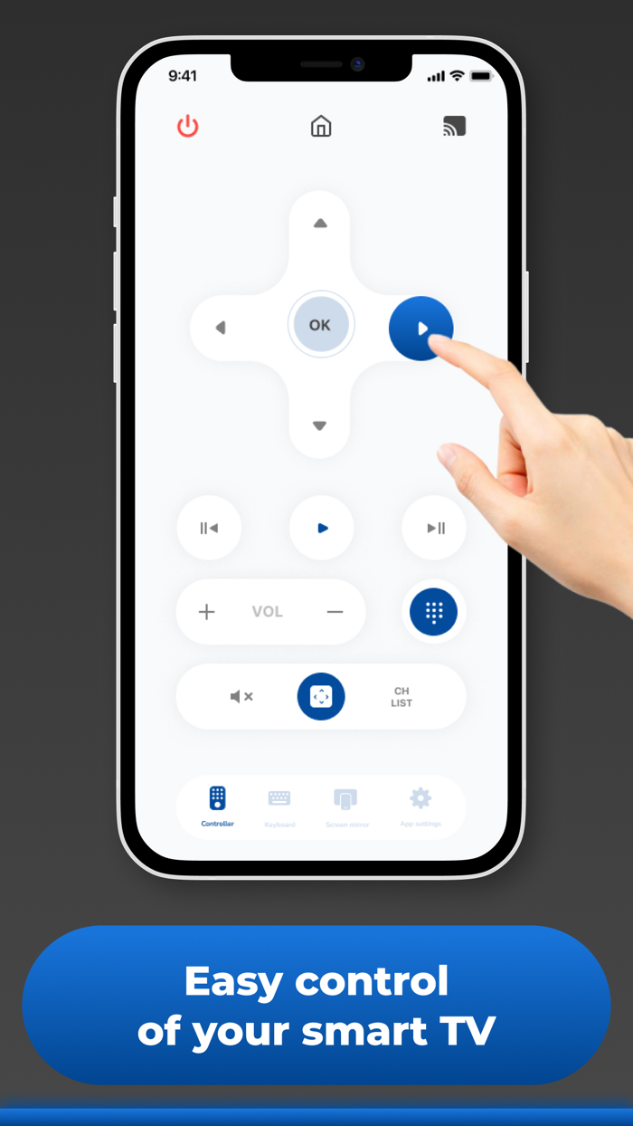 TV remote for Samsung - App