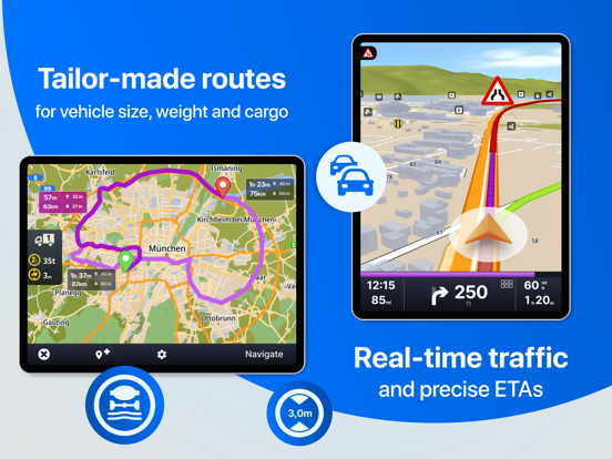 Screenshot #2 for Sygic Truck & RV Navigation