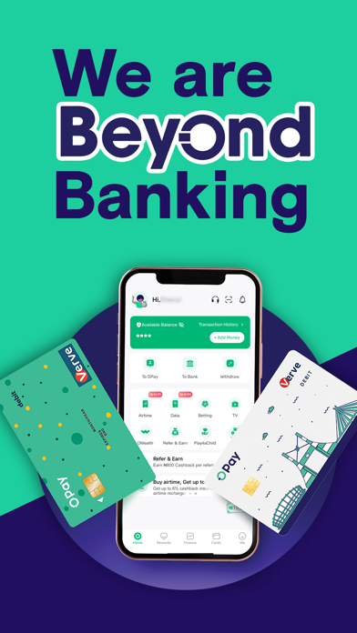 OPay-We are beyond Banking Screenshot