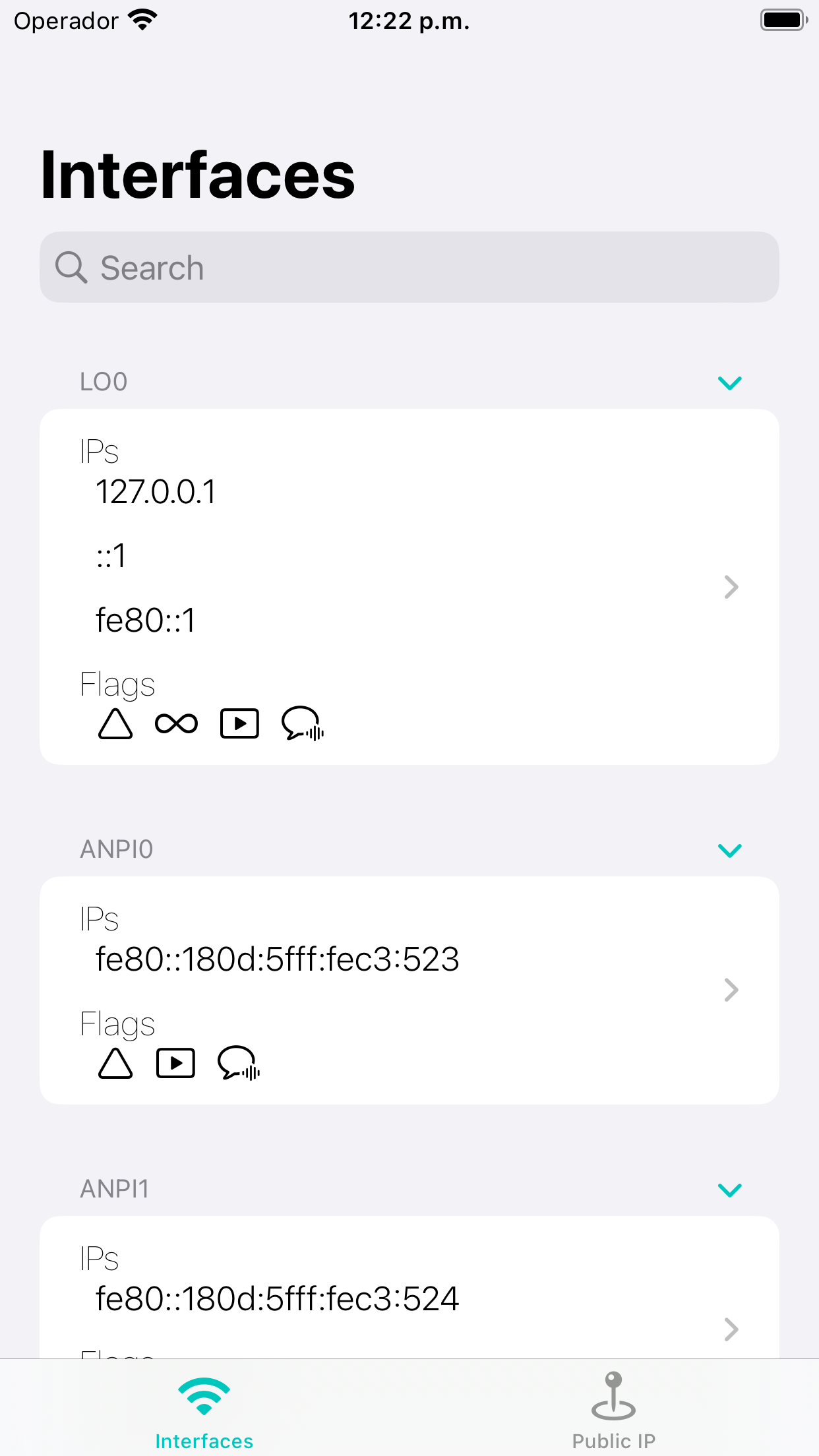 ifconfig