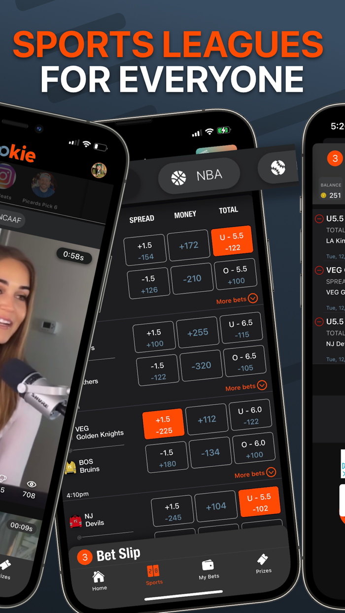 Vookie Sports App