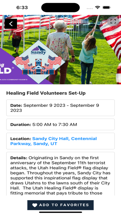 Sandy City Parks & Recreation Screenshot