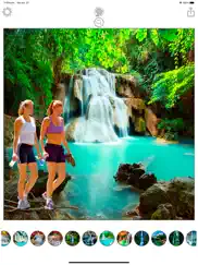 marcos de cascadas y cataratas para hacer montajes ipad capturas de pantalla 1