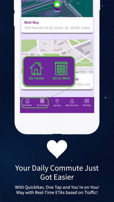 PIN - Smart GPS & Live Traffic Screenshot