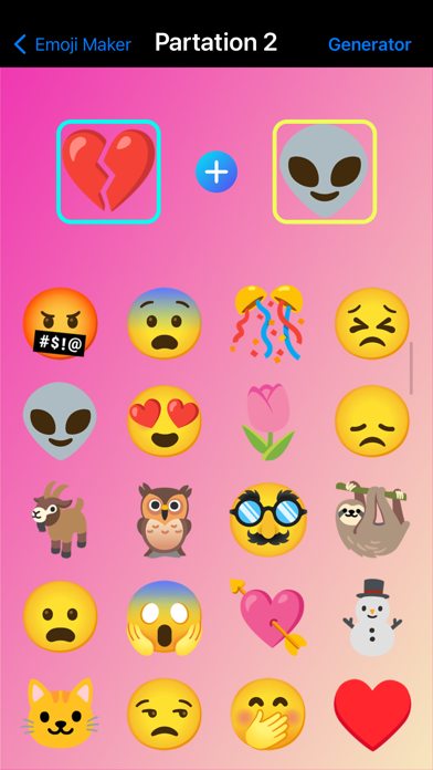 StickerMaker: MixEmoji Screenshot