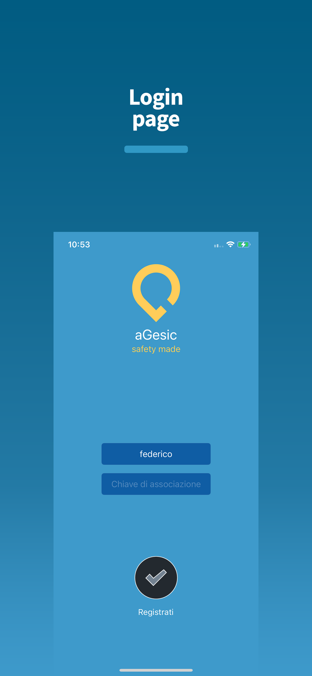 aGesic - GPS Man-Down Alarm