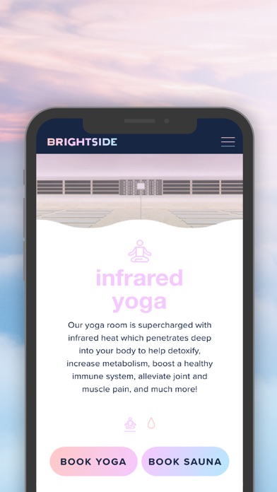 Brightside - Yoga & Sauna Screenshot