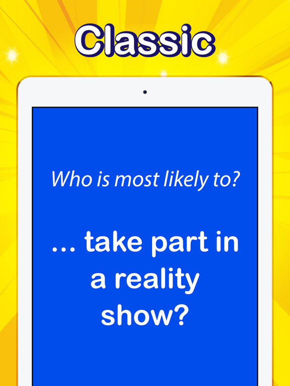 Most Likely - The Party Game iPad screenshot 4 - Entertainment app