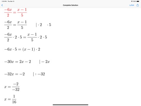 一次方程式の練習および完全なソリューションのおすすめ画像5