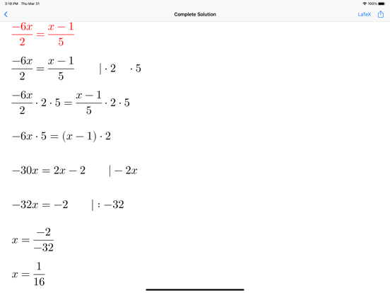 一次方程式の練習および完全なソリューションのおすすめ画像5