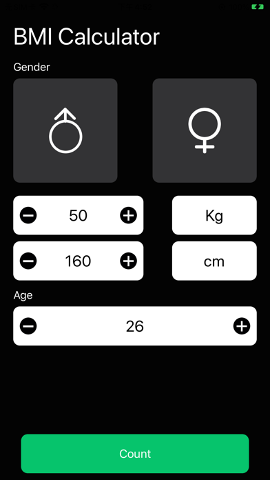 Screenshot #1 pour Calculation of body indicators