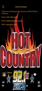 KHPQ Hot Country Q92.1 screenshot #3 for iPhone