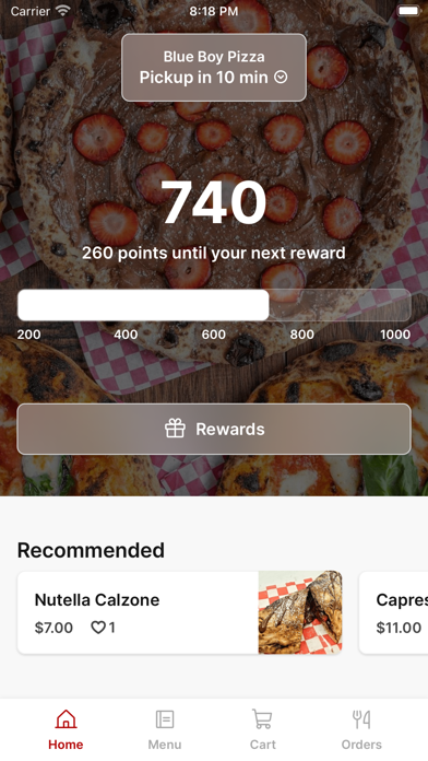 Screenshot #1 pour Blue Boy Pizza