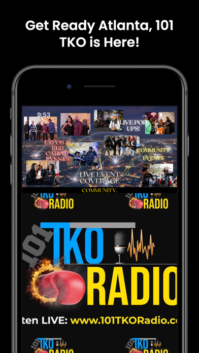 101 TKO Radio Screenshot